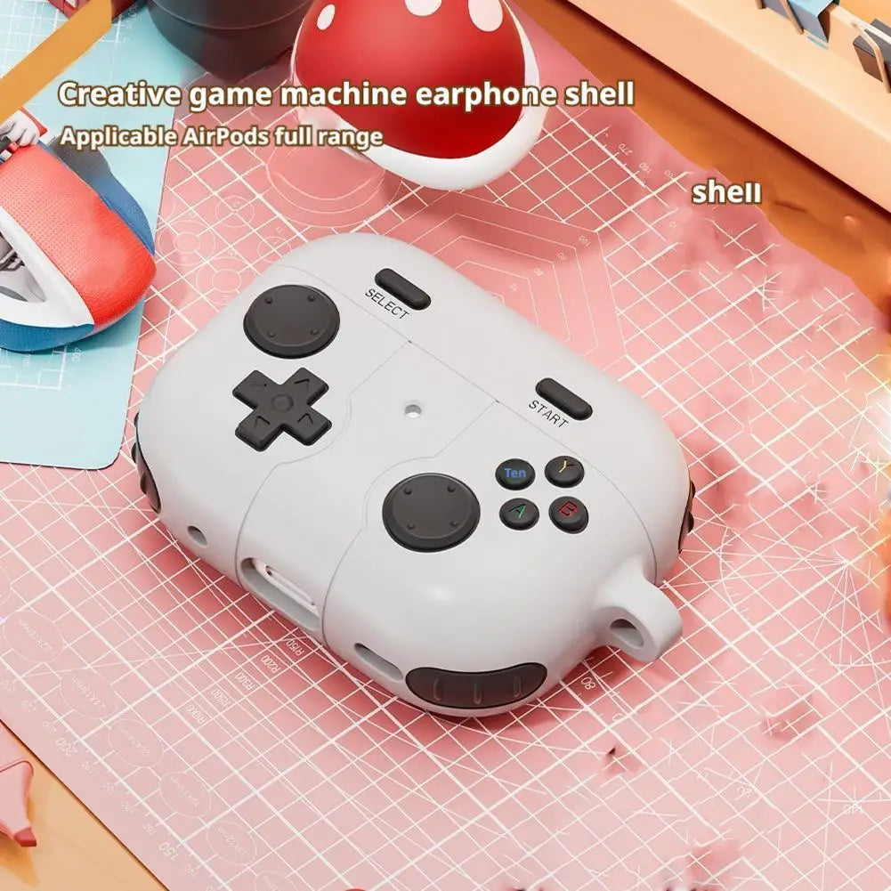 For AirPods Pro 3 Case Retro Game Console Design, Liquid Silicone Shockproof Protective Cover for AirpodsPro 3rd, Gift for Gamer