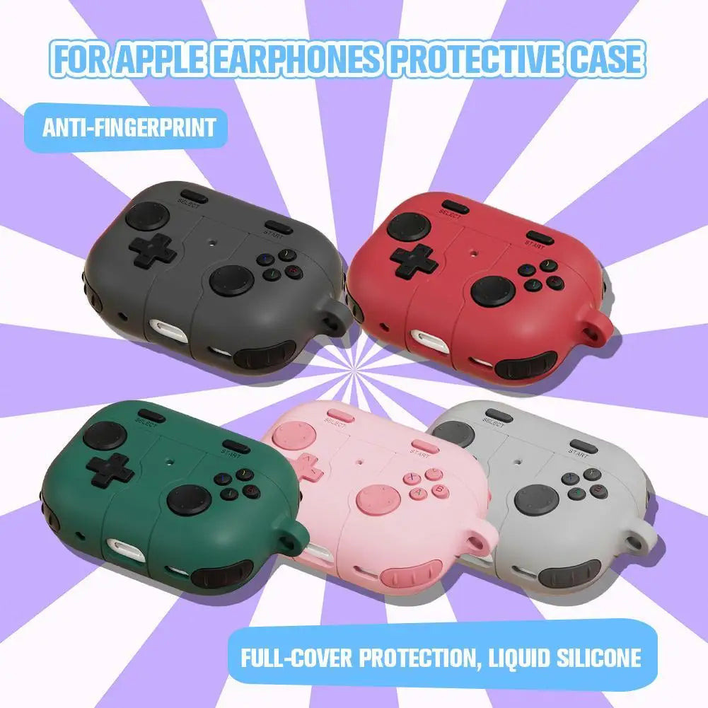 For AirPods Pro 3 Case Retro Game Console Design, Liquid Silicone Shockproof Protective Cover for AirpodsPro 3rd, Gift for Gamer